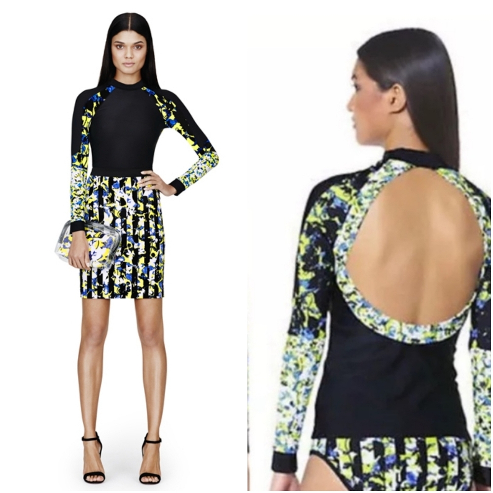 NEW Peter Pilotto Target Rash Guard Top Size Medium